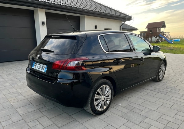 Peugeot 308 cena 45990 przebieg: 141000, rok produkcji 2017 z Turek małe 466